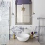 Edwardian Elegance- Bedford Park | Bathroom Vanity- Lacquer & Glass | Interior Designers